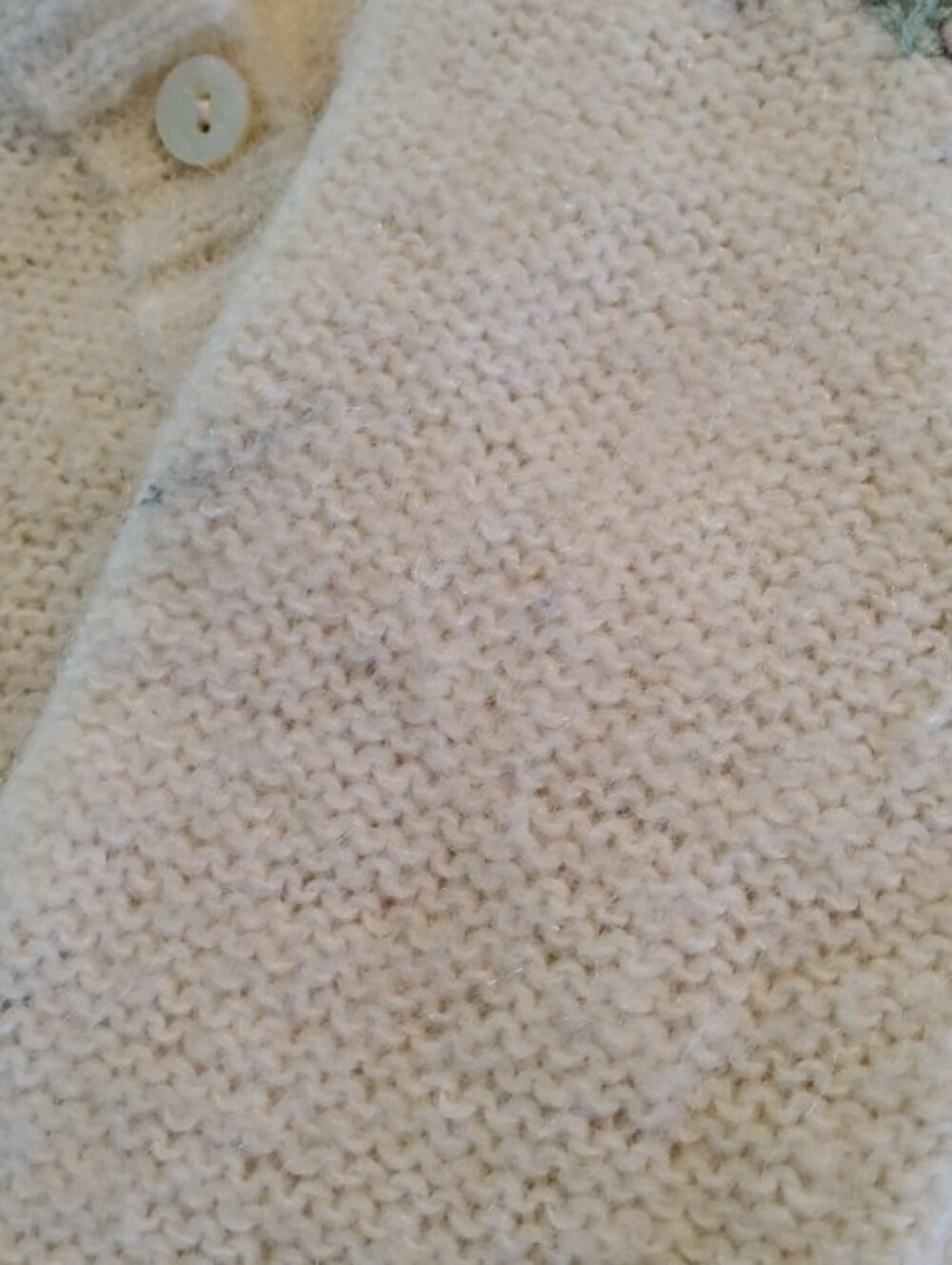 Vintage Mohair Floral Embroidary Cardigan Kenji Medium - Picture 9 of 12